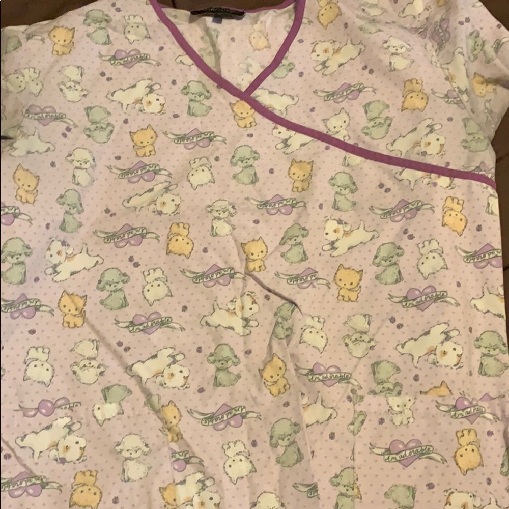 Scrub top